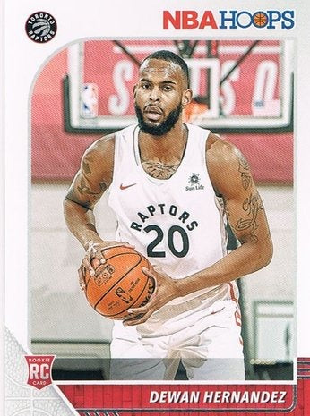 2019-20 Panini Hoops RC Dewan Hernandez #254