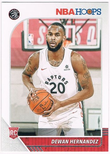 2019-20 Panini Hoops RC Dewan Hernandez #254