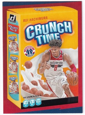 2020-21 Panini Donruss Rui Hachimura Wizards #11