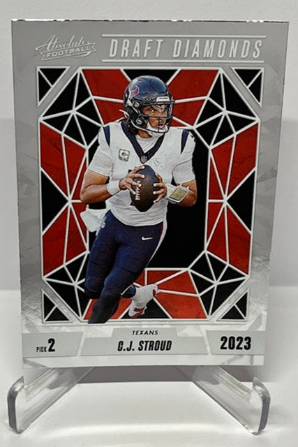 2024 Panini Absolute Draft Diamonds CJ Stroud Houston Texans *3