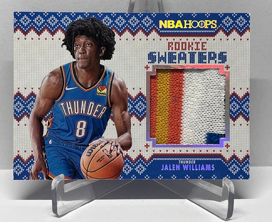 2022-23 Panini Hoops Rookie Sweaters Jalen Williams OKC