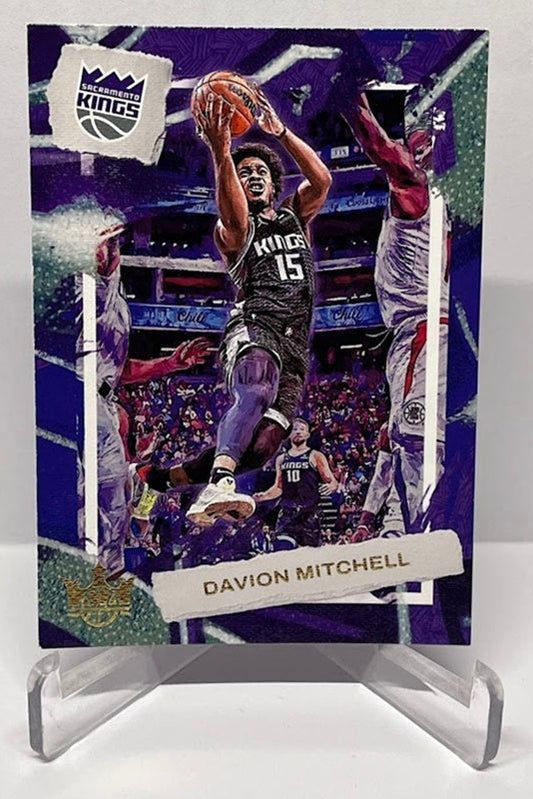 2022-23 Panini Court Kings Davion Mitchell Sacramento Kings #41