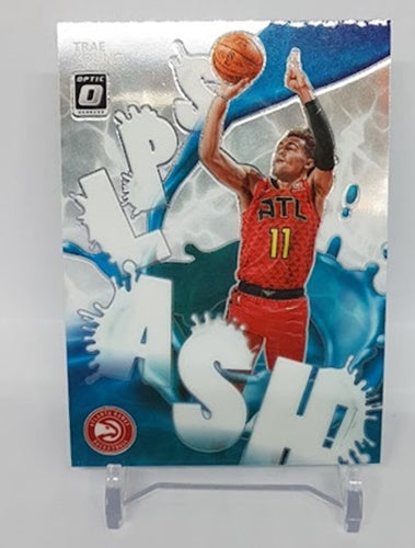 2020-21 Panini Donruss Optic Splash Trae Young Hawks #11