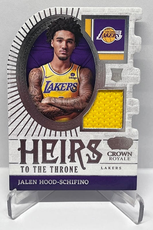 2023-24 Panini Crown Royale Heirs To The Throne RC Jalen Hood-Schifino