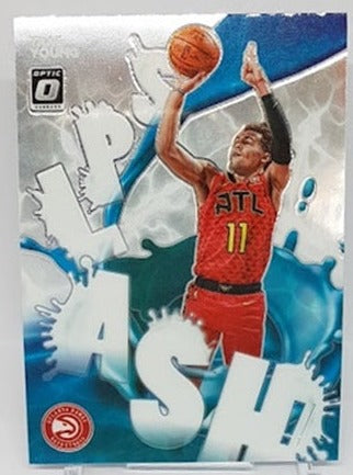 2020-21 Panini Donruss Optic Splash Trae Young Hawks #11