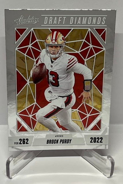 2024 Panini Absolute Draft Diamonds Brock Purdy 49ers *3