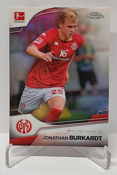 2022-23 Topps Chrome Refractor Jonathan Burkardt Mainz #69