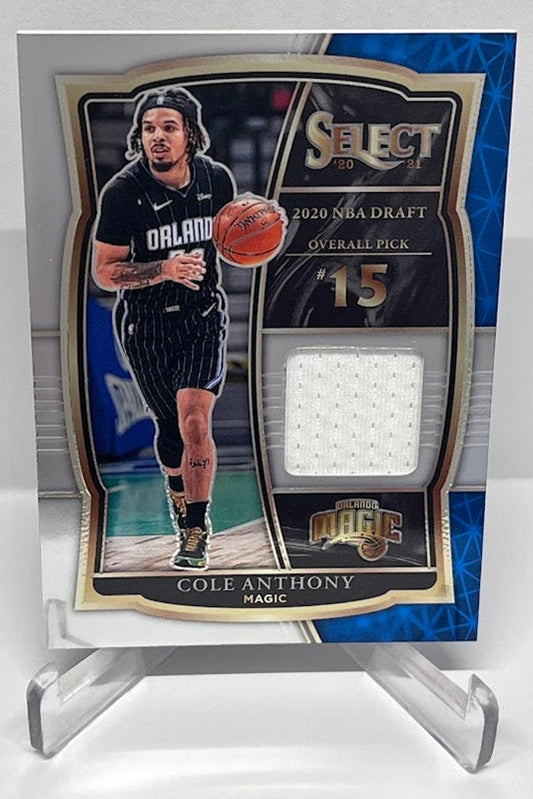 2020-21 Panini Select NBA Draft Selection Cole Anthony Orlando Magic