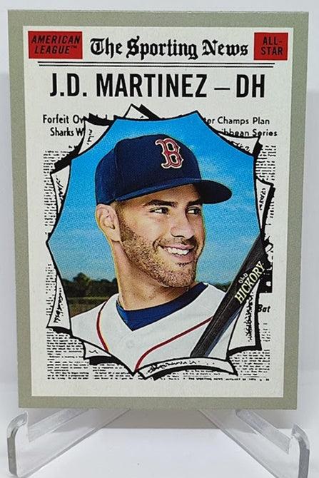 2019 Topps Heritage JD Martinez Boston Red Soxs #359