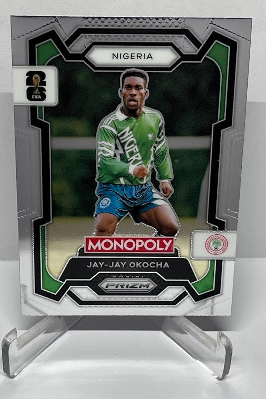 2026 Panini Monopoly Prizm FIFA World Cup Jay-Jay Okocha Nigeria #82