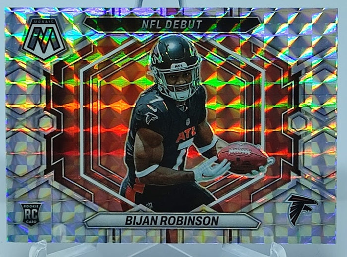 2023 Panini Mosaic Prizm RC Bijan Robinson Falcons *1