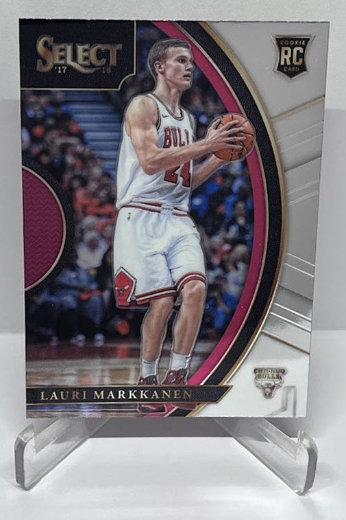 2017-18 Panini Select RC Lauri Markkanen Chicago Bulls #8