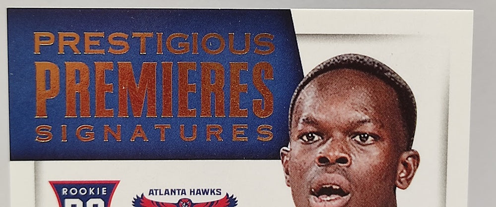 2013-14 Panini Prestige Prestigious Premieres Signatures Dennis Schröder *2