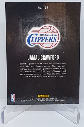 2013-14 Panini Crusade Jamal Crawford Clippers #197