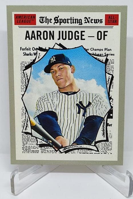 2019 Topps Heritage Aaron Judge New York Yankees #356