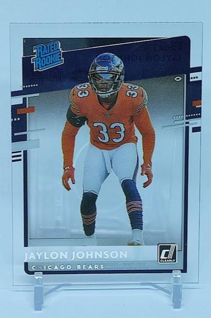 2020 Panini Chronicles Donruss Rated Rookie Jaylon Johnson Bears *1