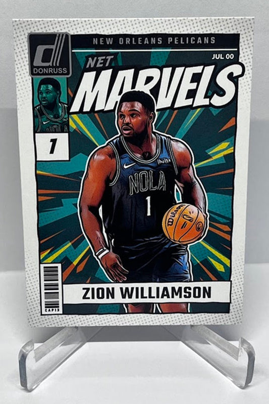 2024-25 Panini Donruss Net Marvels Zion Williamson New Orleans Pelicans A