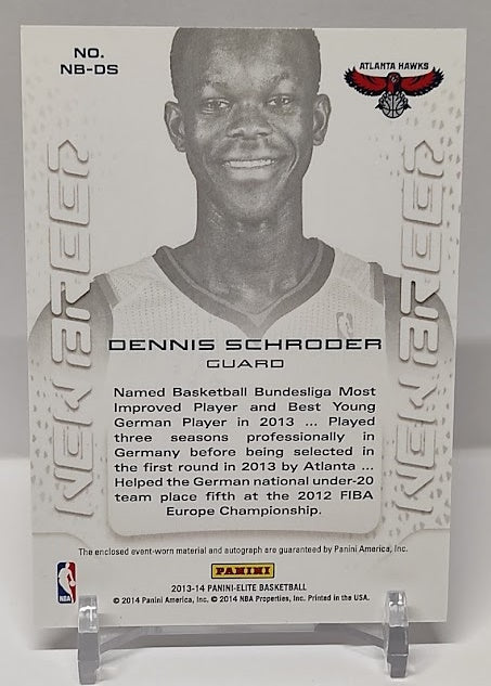 2013-14 Panini Elite New Breed RC Dennis Schröder 148/499 *2