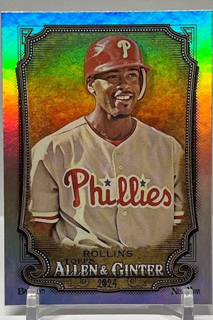 2024 Topps Allen & Ginter Jimmy Rollins Philadelphia #106