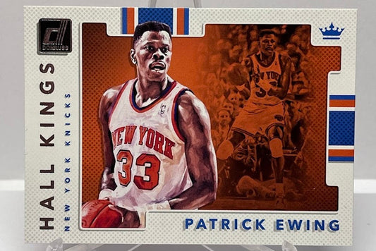 2017-18 Panini Donruss Hall Kings Patrick Ewing New York Knicks #16