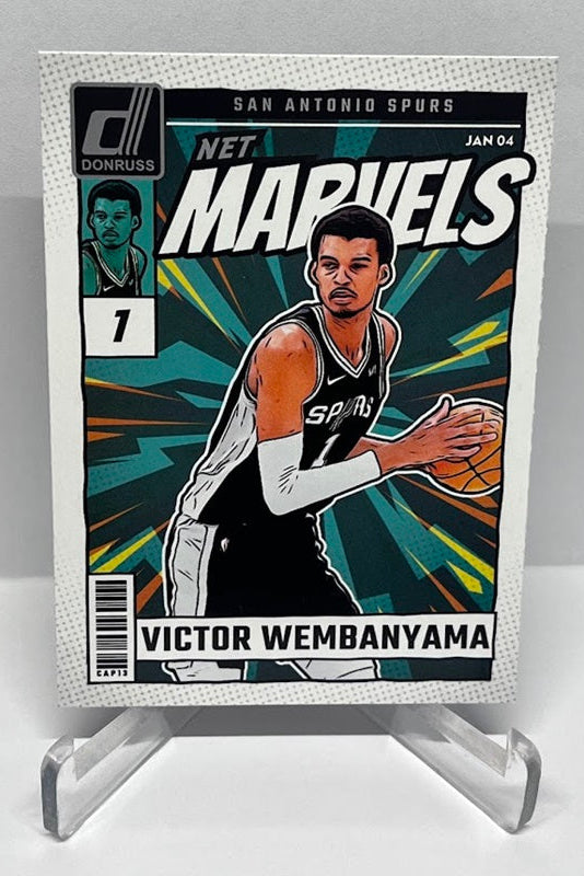 2024-25 Panini Donruss Net Marvels Victor Wembanyama Spurs #21