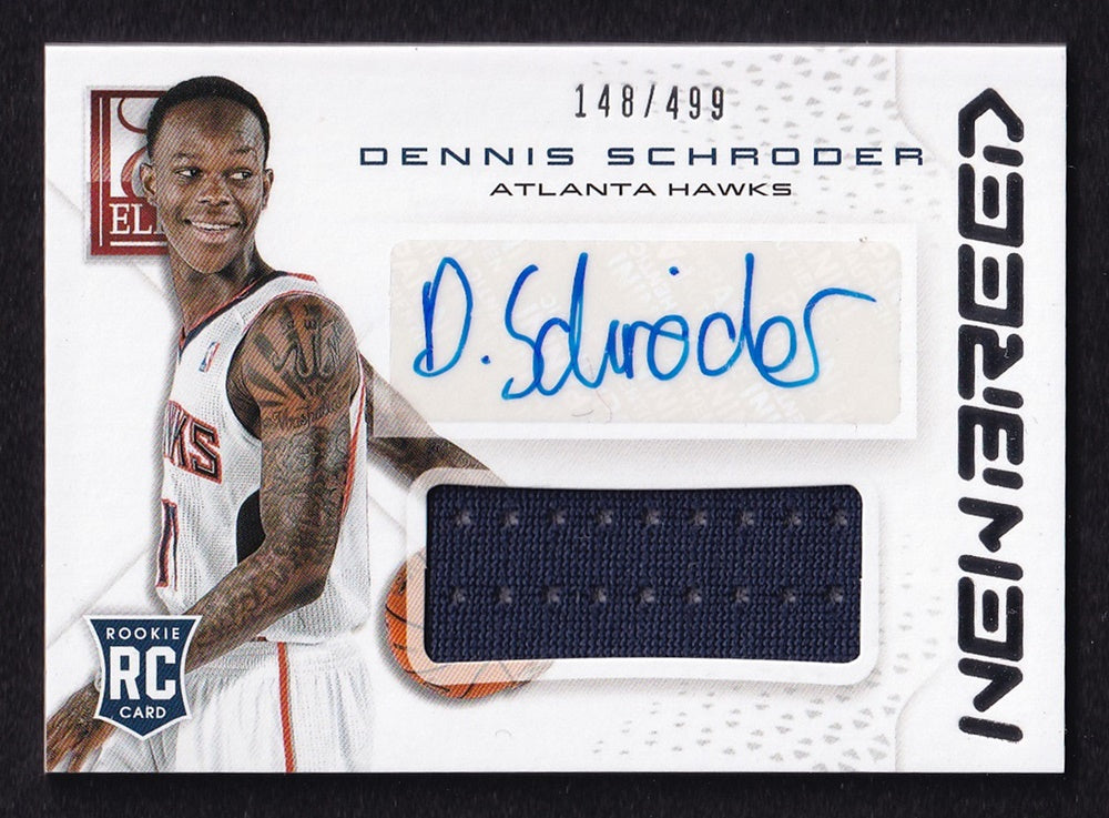 2013-14 Panini Elite New Breed RC Dennis Schröder 148/499 *2