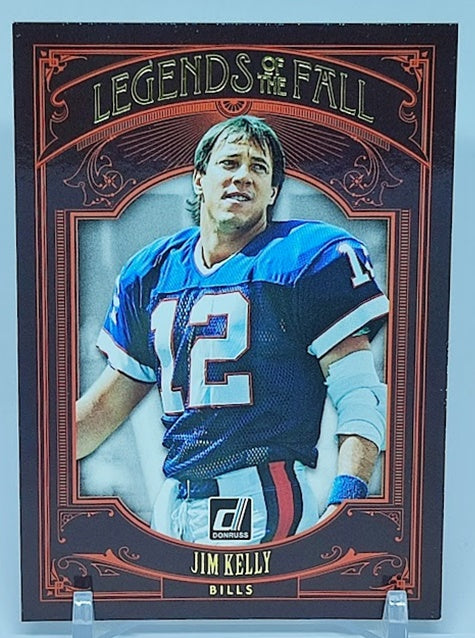 2020 Panini Donruss Legends of the Fall Jim Kelly Bills *1