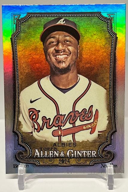 2024 Topps Allen & Ginter Ozzie Albies Atlanta #109