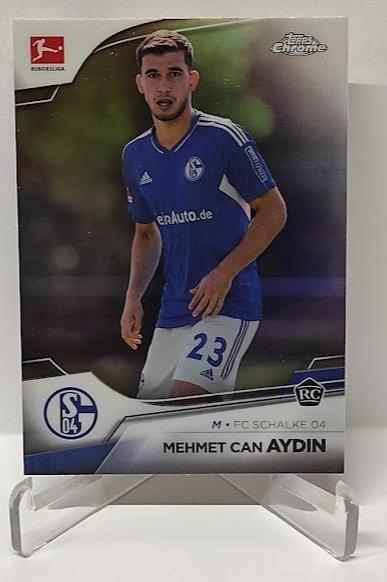 2022-23 Topps Chrome Refractor RC Mehmet Can Aydin Schalke 04 #86