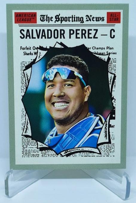 2019 Topps Heritage Salvador Perez Kansas City Royals #351