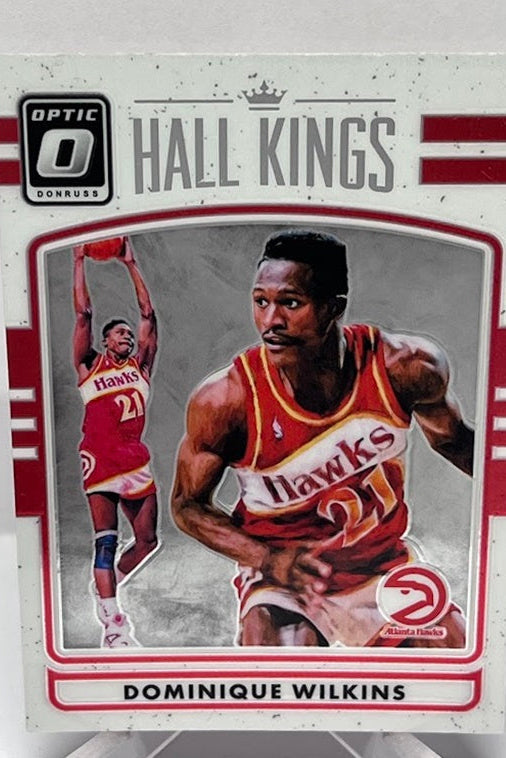 2016-17 Panini Donruss Optic Hall Kings Dominique Wilkins Hawks #20