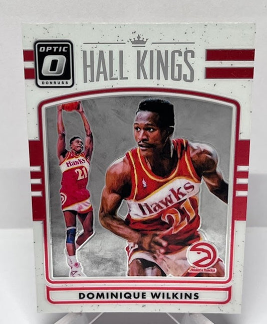 2016-17 Panini Donruss Optic Hall Kings Dominique Wilkins Hawks #20