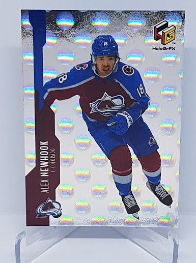2021-22 Upper Deck Extended Series HoloGrFx Alex Newhook Avalanche