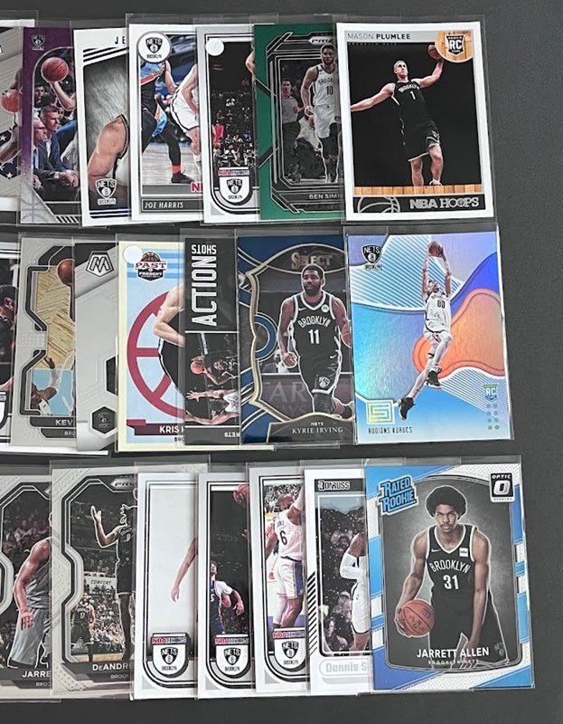 30 Card Team Lot BROOKLYN NETS Rookies & Veterans A