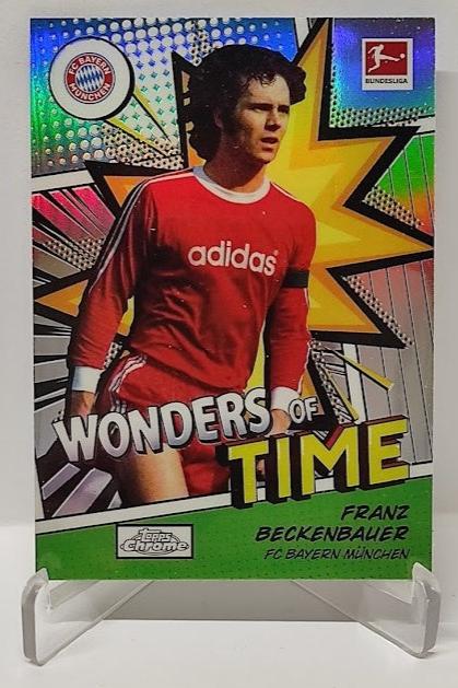 2022-23 Topps Chrome Wonder of Time Franz Beckenbauer Bayern Case Hit