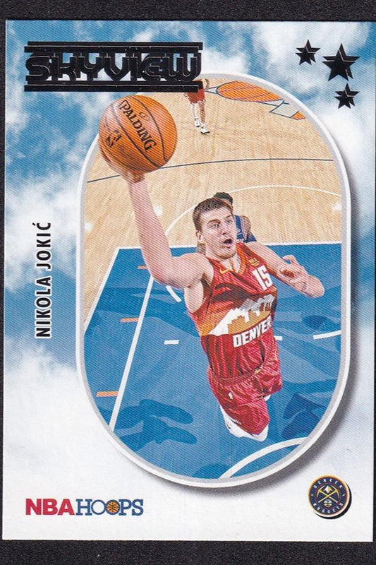 2021-22 Panini Hoops Skyview Nikola Jokic Nuggets #24