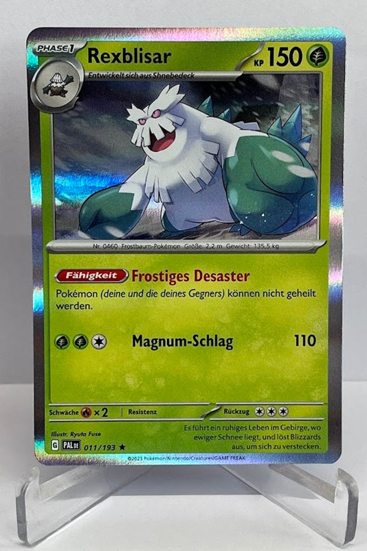 Pokemon Karmesin & Purpur Rexblisar 011/193 Deutsch #99