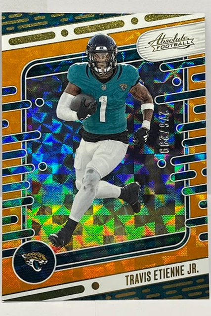 2024 Panini Absolute Orange Travis Etienne Jaguars 276/299 #47 *3