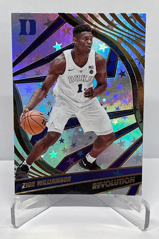 2022 Panini Chronicles Revolution Draft Picks Zion Williamson Duke #82