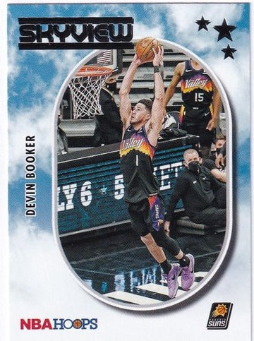 2021-22 Panini Hoops Skyview Devin Booker Suns 21