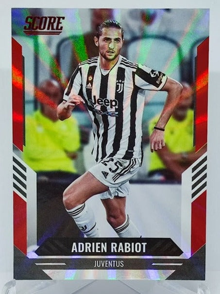 2021-22 Panini Score FIFA Red Laser Adrien Rabiot Juventus #131