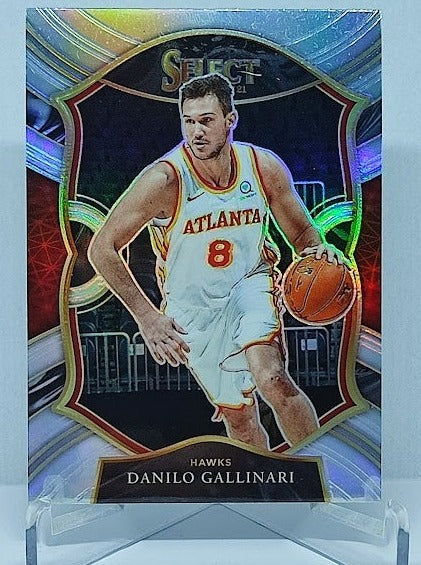 2020-21 Panini Select Silver Prizm Danilo Gallinari Hawks #35