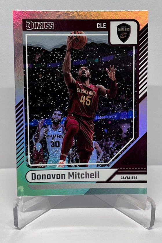 2024-25 Panini Donruss Winter Holo Donovan Mitchell Cleveland #110