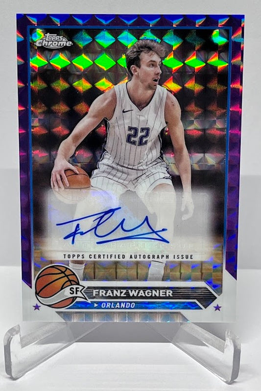 2024-25 Topps Chrome Purple Geometric Franz Wagner #CG-FW