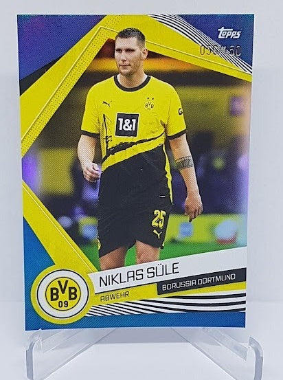 2023 Topps Fan Set Blue Niklas Süle Dortmund 056/150 #BVB-6