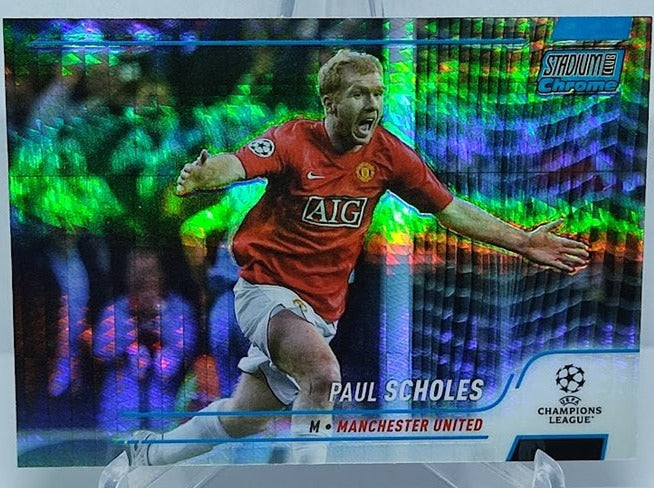 2022 Topps Stadium Club Chrome Paul Scholes Manchester United #62