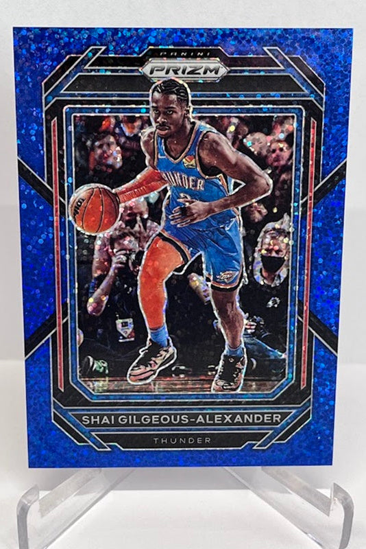 2022-23 Panini Prizm Sparkle Shai Gilgeous-Alexander OKC 107/144 #64