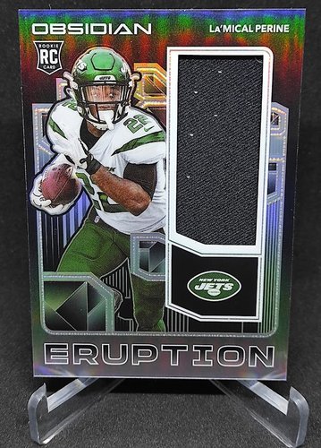 2020 Panini Obsidian RC La'Mical Perine NY Jets 003/100