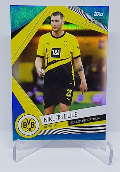 2023 Topps Fan Set Blue Niklas Süle Dortmund 056/150 #BVB-6