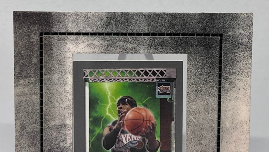 2003-04 Topps Rookie Matrix Game-Worn Allen Iverson 76ers